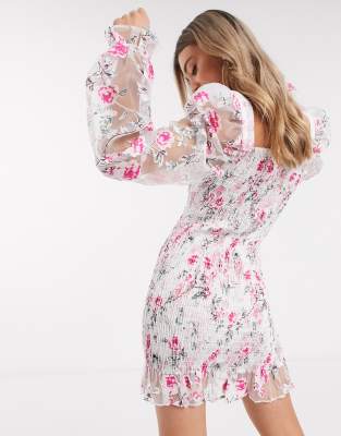 for love and lemons ruched dress