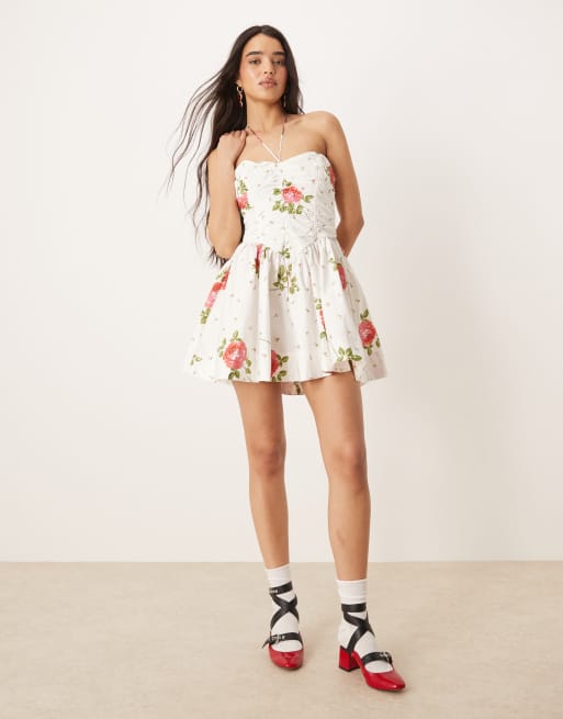 halter corset mini dress Melony Dress | Corset Mini Dress