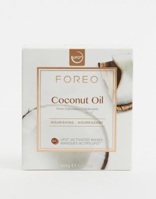 FOREO – Coconut Oil UFO Nourishing Face Mask – Näringsgivande ansiktsmask med kokosolja-Ingen färg