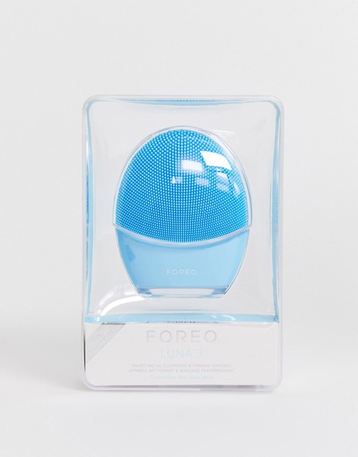 FOREO LUNA 3 Face Brush and Anti-Aging Massager for Combination Skin