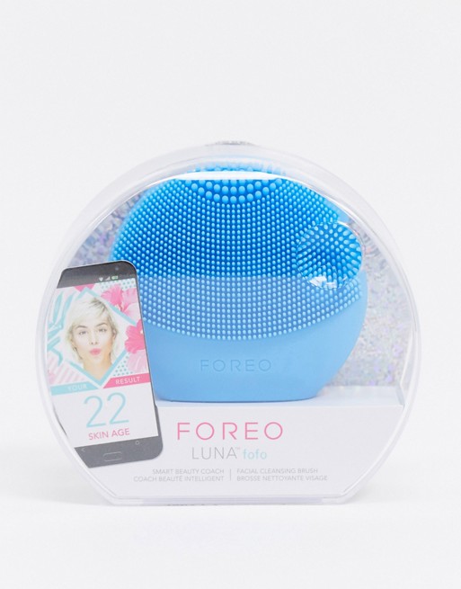 FOREO LUNA fofo Face Brush with Skin Analyser Aquamarine