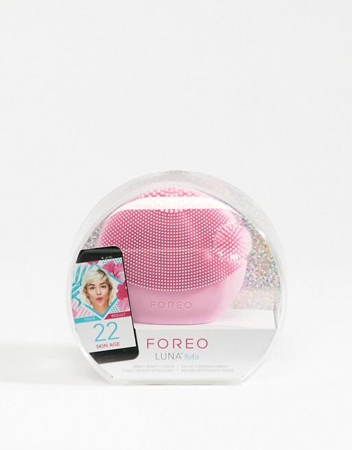 FOREO LUNA fofo Face Brush with Skin Analyser Pearl Pink