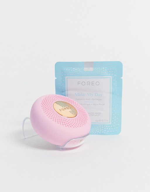 FOREO UFO mini Device for an accelerated mask treatment Pearl Pink