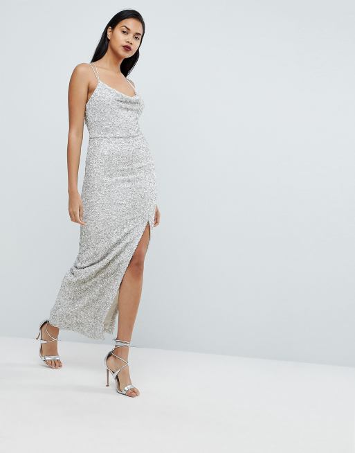 Forever new allover on sale sequin maxi gown