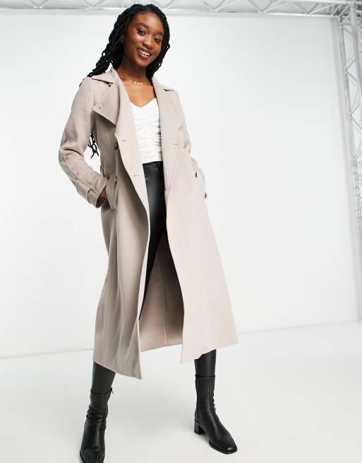 Cream coat clearance asos