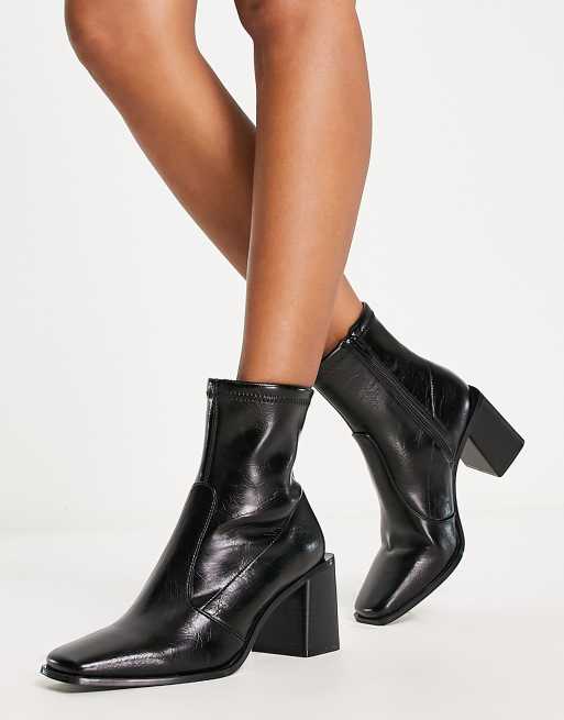 Asos black cheap ankle boots ladies