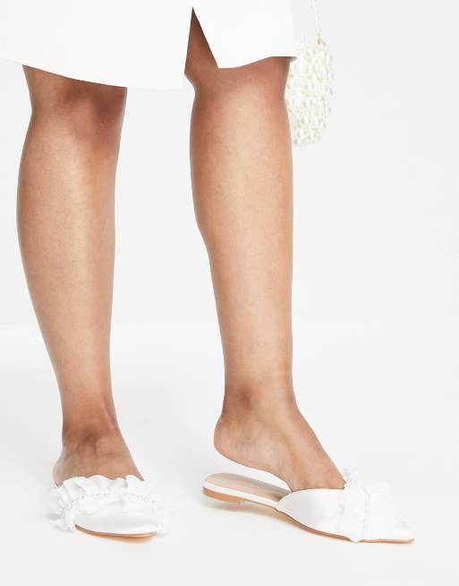 Asos ivory shop wedding shoes