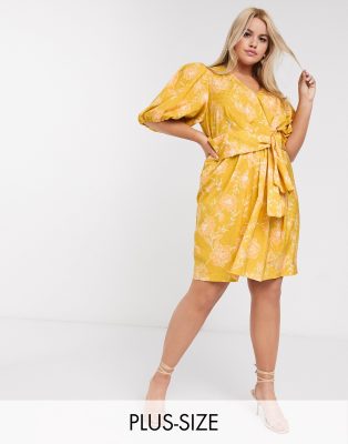 forever new mustard dress