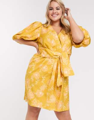 forever new yellow dress
