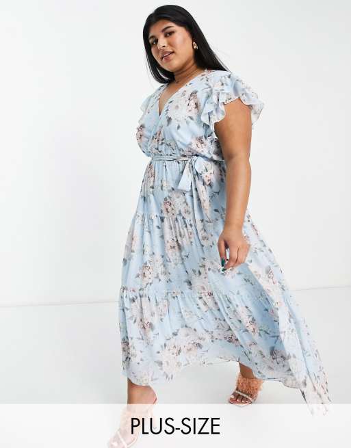 Forever new 2025 blue floral dress