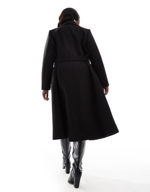Forever New Curve – Svart finkappa i omlottdesign, 4 av 4