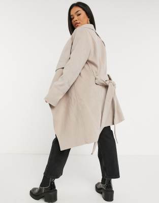 mink wrap coat