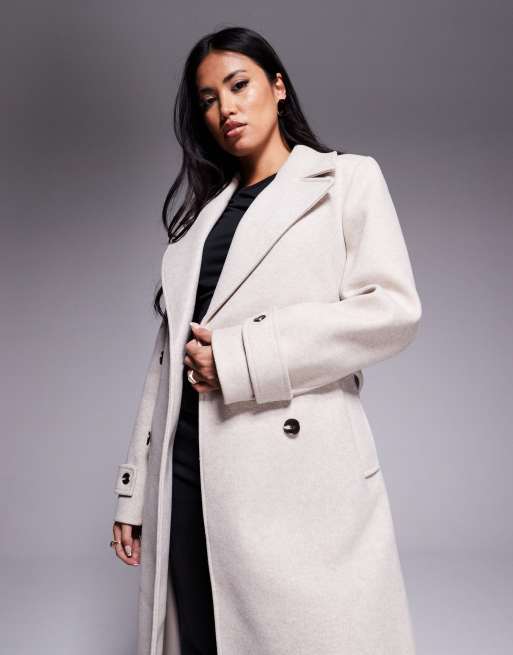 Forever New - Double-breasted trenchcoat in stone, 4 van 4