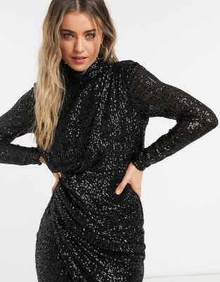 forever new black cocktail dress