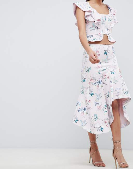 Floral skirt forever new sale