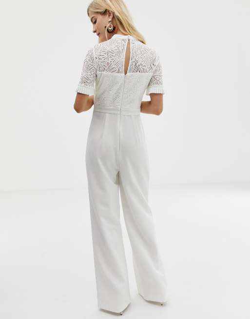 Sunnie lace hot sale bodice jumpsuit