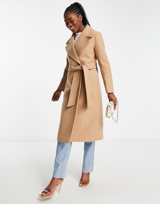 Forever new tala wrap hot sale coat