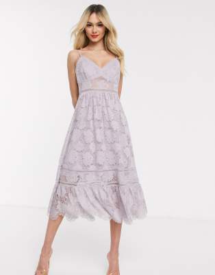 forever new lace midi dress