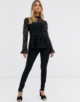 forever new peplum top