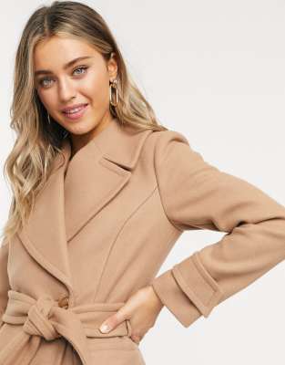 heather wrap coat forever new