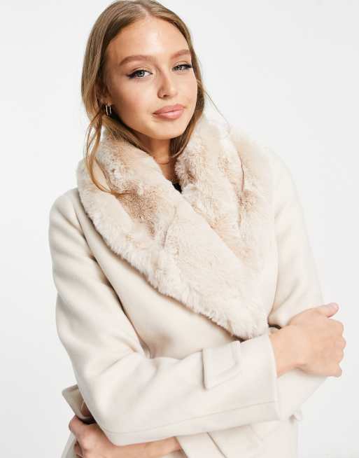 Forever new faux fur hot sale wrap