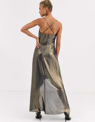 forever new gold dress