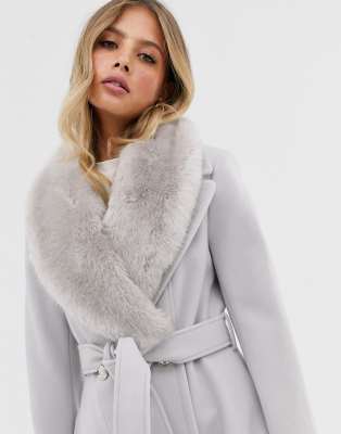 faux fur wrap forever new