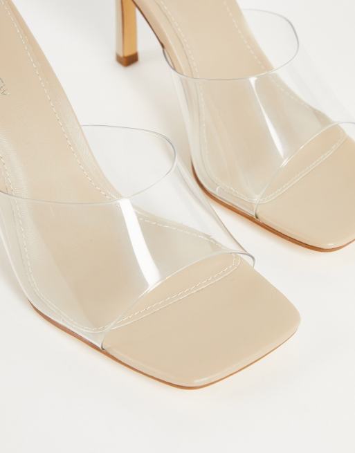 Perspex heels outlet asos