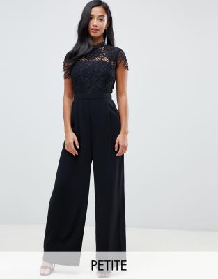 forever new black lace jumpsuit