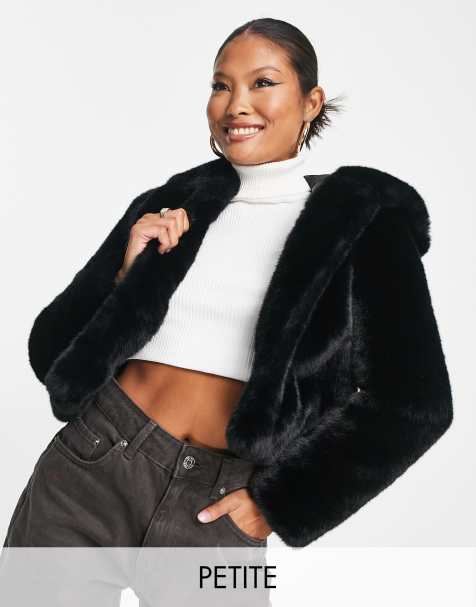 black fur coats ladies