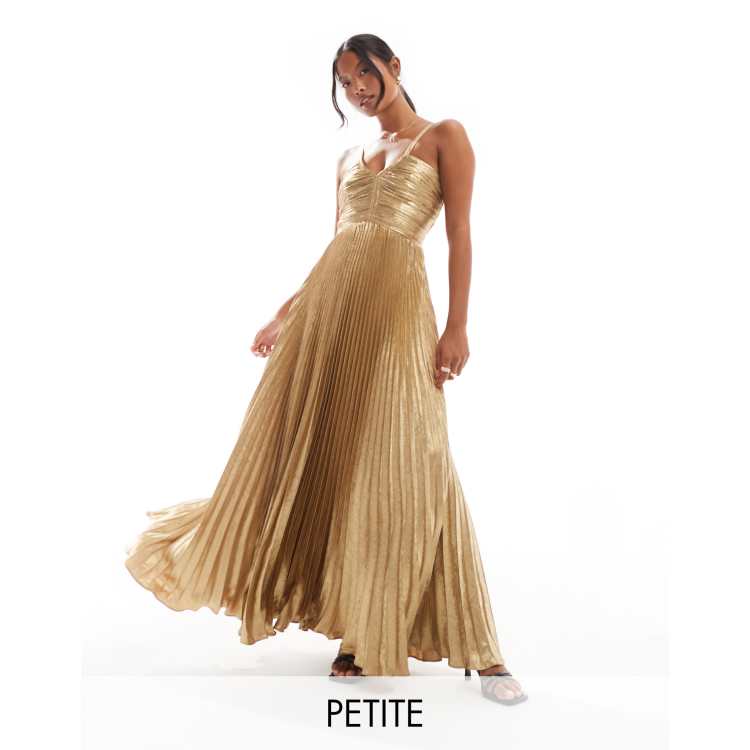 forever new gold dress Lula Halter Maxi Dress Soft Yellow