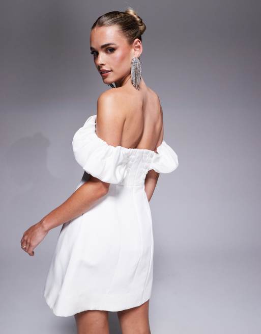 Forever New Petite – Schulterfreies Minikleid, 4 von 4