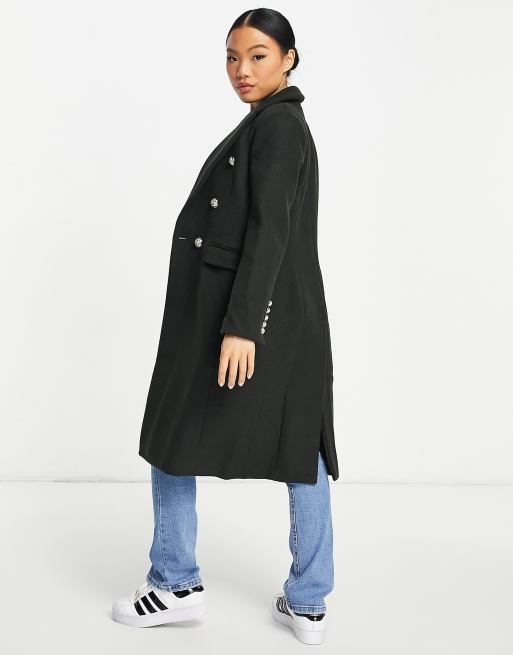 Petite 2025 military coat