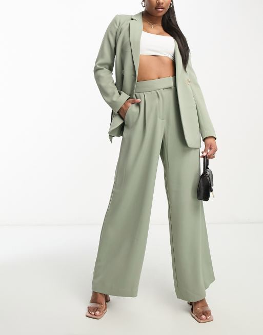 Olive green sale petite pants