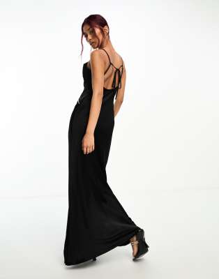 Ever New For Rhinestone Straps Maxi Dress