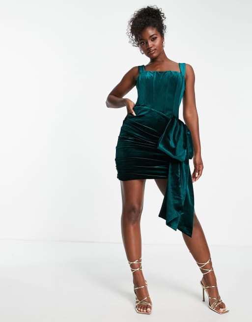 Robe vert best sale emeraude asos