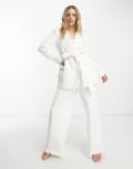 [Forever New] Forever New tailored wide leg pants in ivory-White 6 Ivory
