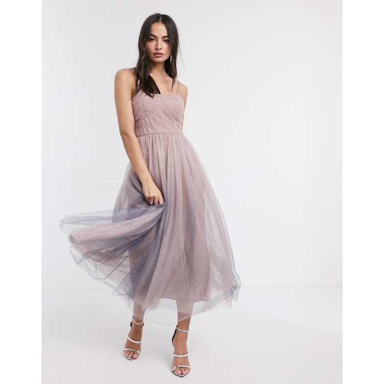 Pink and hotsell blue ombre dress