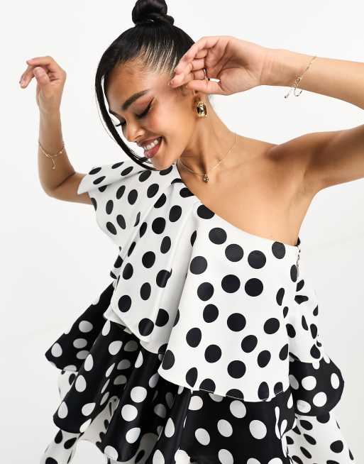 Polka dot dress forever unique sale