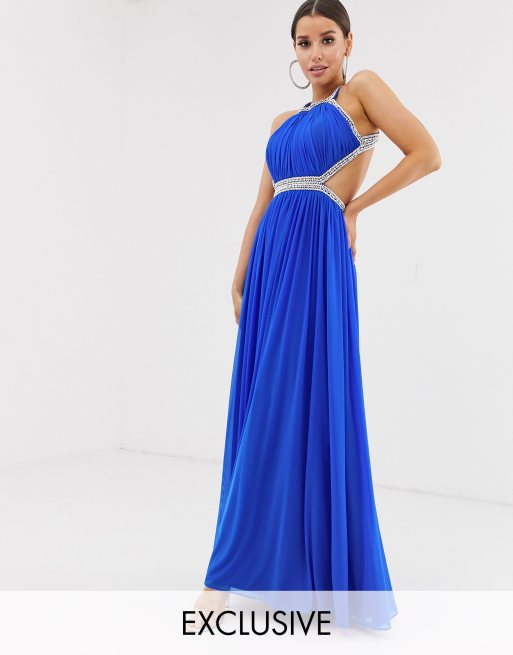 Forever unique embellished outlet maxi dress