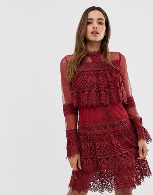 forever unique lace dress