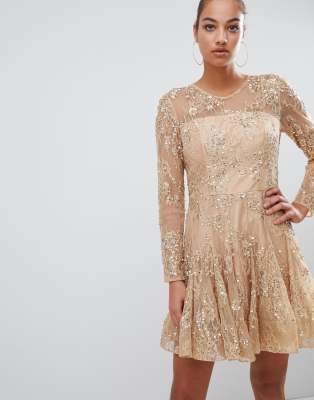 white eyelet shift dress