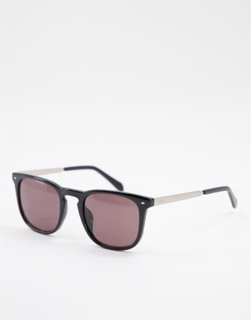 Fossil – 3087/S – Sonnenbrille mit eckigen Gläsern