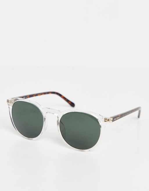 Fossil 3110/G/S clear frame sunglasses