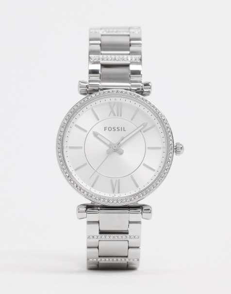 Fossil - Carlie - Montre-bracelet - Argent - ES4341