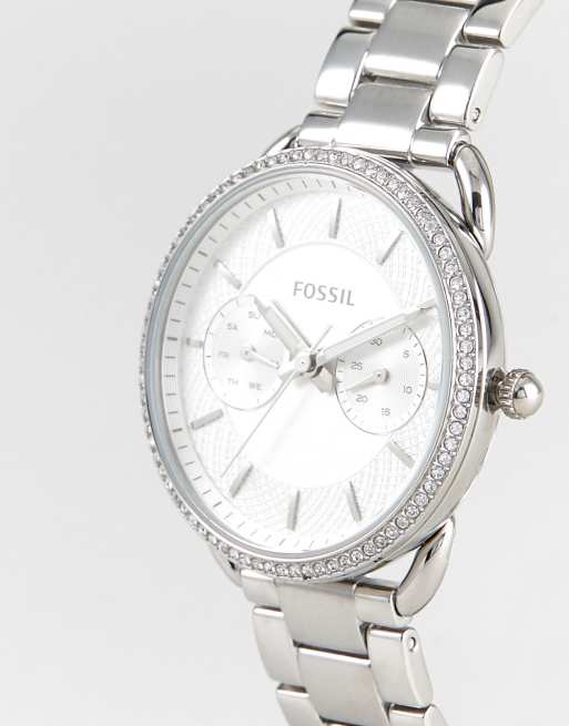 Fossil ES4262 Tailor Bracelet Watch In Silver 35mm ASOS