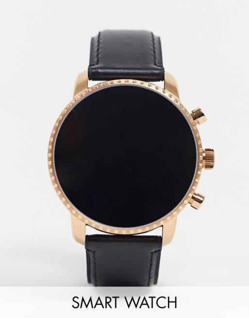 Fossil q explorist hot sale rose gold