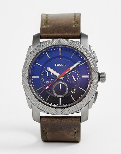 Fossil FS5388 Men's Chronograph Leather Watch