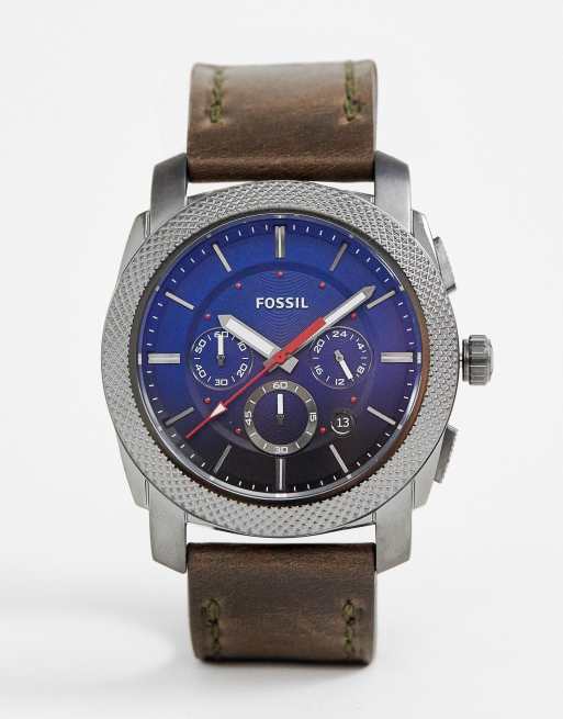 Fossil FS5388 Men's Chronograph Leather Watch