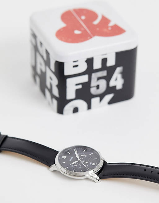 Fossil FS5452 Neutra Chrono leather watch | ASOS